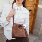 Mini Telma Cognac Suede