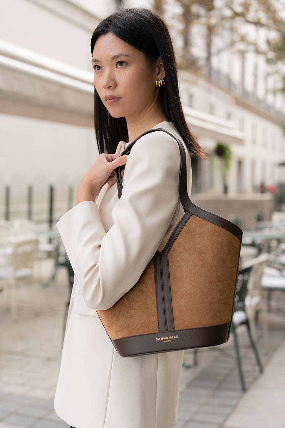 Gaia Caramel Suede