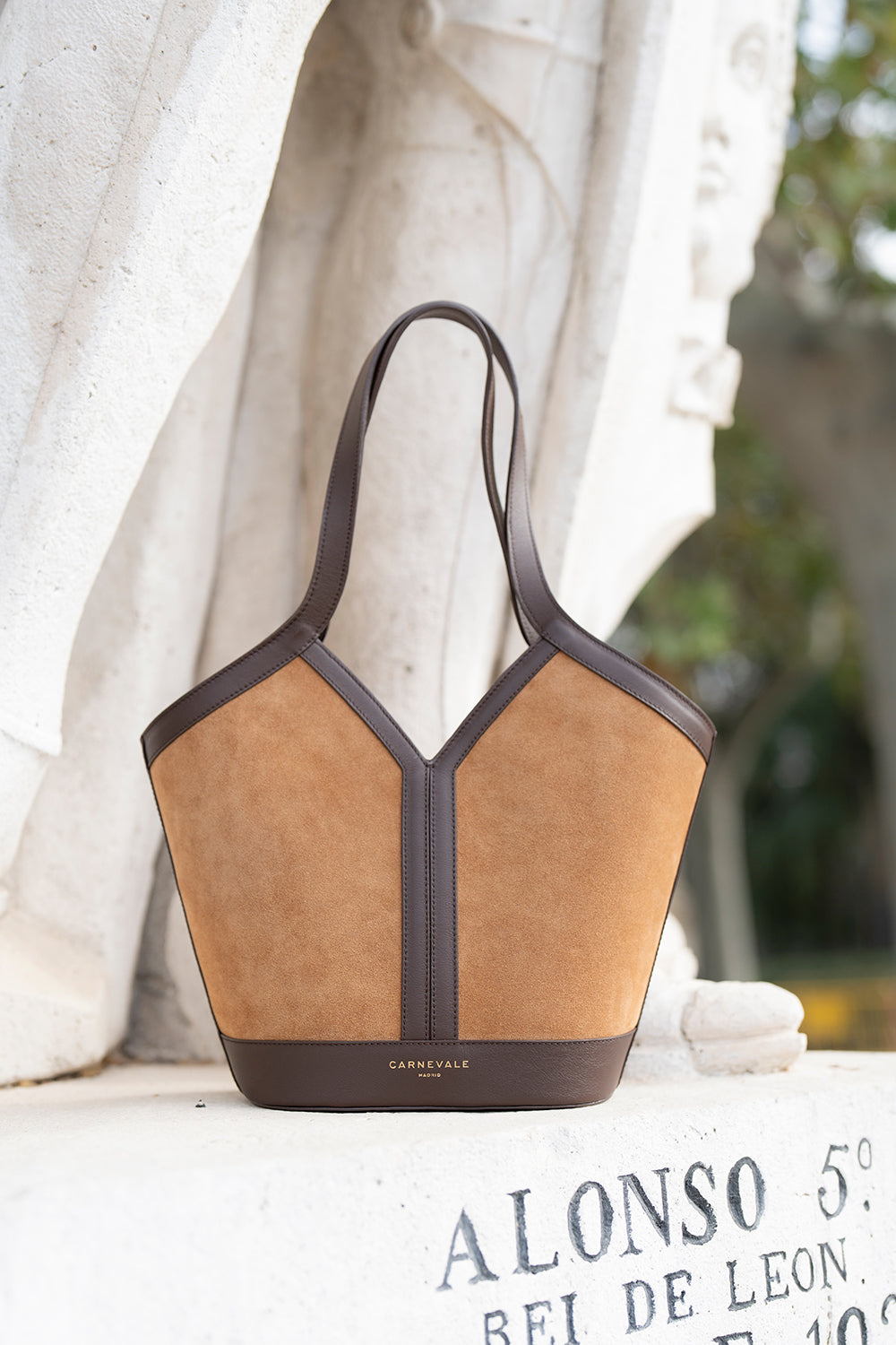 Gaia Caramel Suede